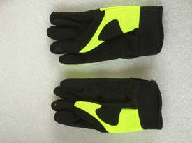 Gloves MSA Hi Viz Mechanics Anti-Vibration Work Gloves Trade Quality 1 x pair - picture2' - Click to enlarge