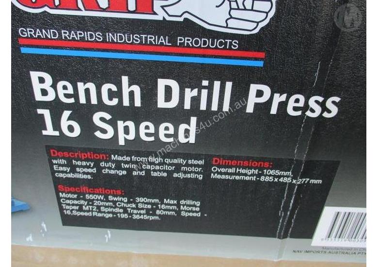 caption Grip 2X Drill Presses