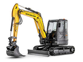 NEW HOLLAND E60C COMPACT EXCAVATOR - picture0' - Click to enlarge