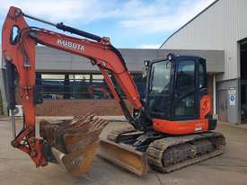 2013 KUBOTA KX057-4 WITH FULL CABIN, HITCH AND BUCKETS. 3090 HOURS - picture0' - Click to enlarge