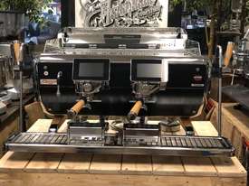 ASTORIA STORM 2 GROUP BLACK AND TIMBER BRAND NEW ESPRESSO COFFEE MACHINE - picture0' - Click to enlarge
