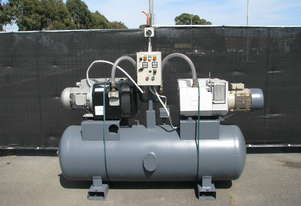 Large Twin Double Vacuum Pump Tank System - 750L