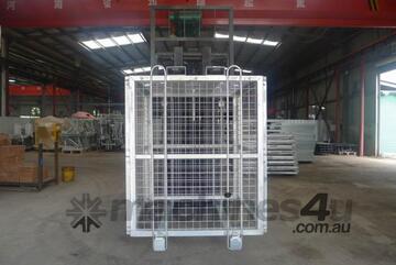 DHE-CBC6 Brick Cage for Safe Pallet Transport Zinc Plated Finish for Enhanced Durability