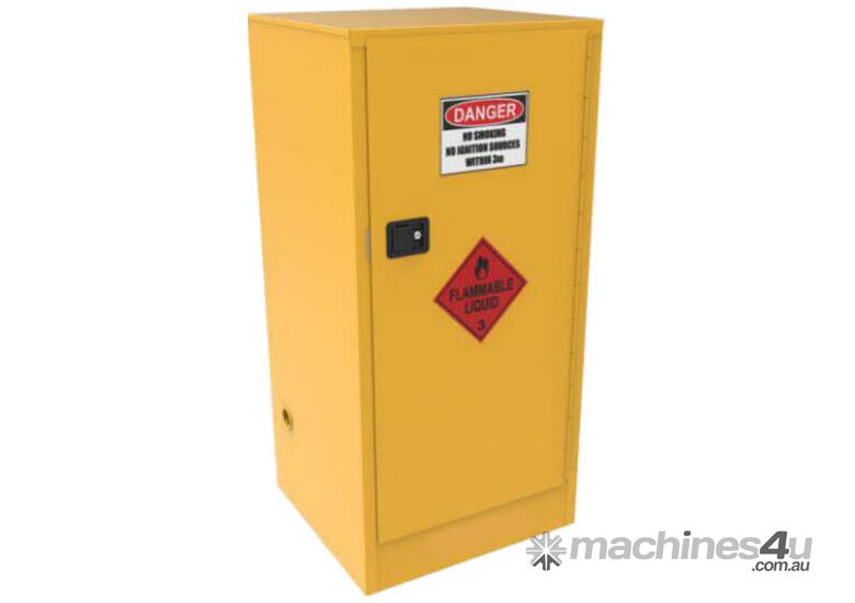 caption Flammable Goods Storage