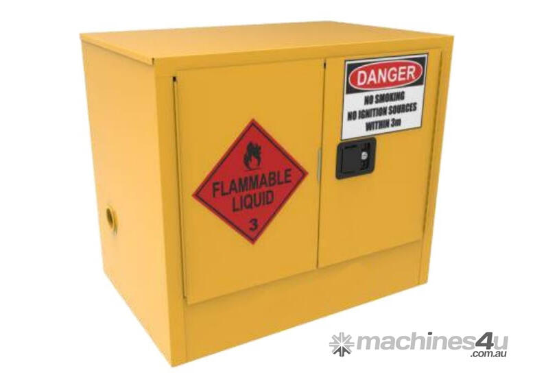 caption Flammable Goods Storage