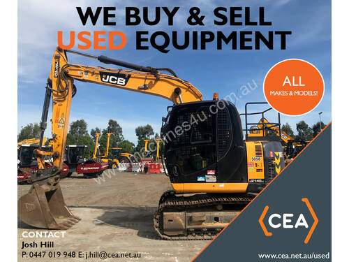 WE BUY USED EXCAVATORS - ALL MAKES AND MODELS