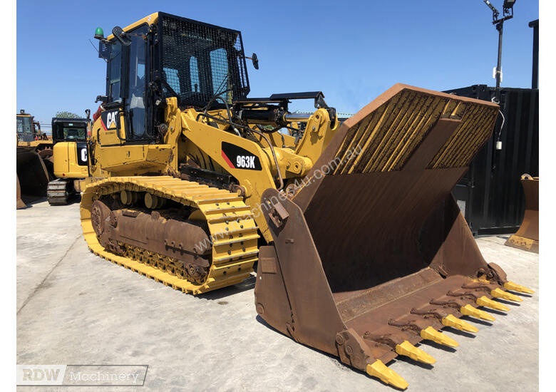 caption Caterpillar 963K Track Loader