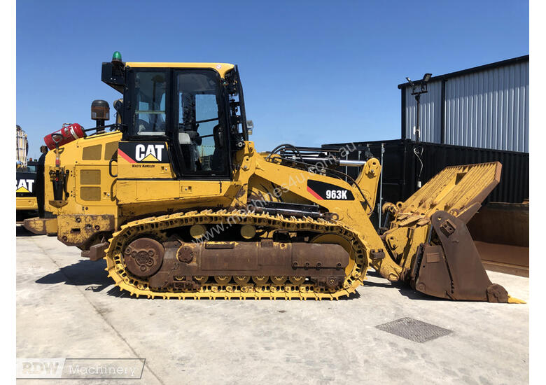 caption Caterpillar 963K Track Loader