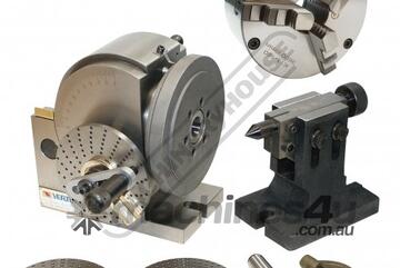 BS-1 Vertex Dividing Head - Semi Universal Package Deal 128mm Centre Height Includes 160mm 3-Jaw Chu