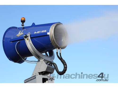 FINER HYDRAULICS - SUPPRESS DUST, HEAT AND ODOURSMADE IN ITALY Dust Suppression Fog Cannon A-Jet - Hire