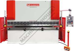 Hydraulic NC Pressbrake PB-70E 70T x 3200mm - Includes Laser Safety Guarding Estun NC-E21 Control 2-