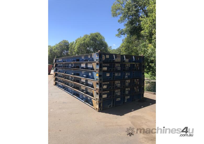 caption 20FT Container Bolsters - Hire