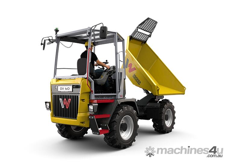 caption Wacker Neuson DV60 - Worlds safest dumper