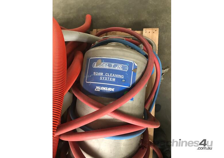 caption Ecolab foam cleaning system