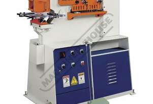 Hydraulic Punch & Shear - 45 Tonne IW-45M Single Hydraulic Cylinder System Includes 6 Sets of Round