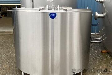 Stainless Steel Tank 2,630Ltr- Dimple Jacketed and Insulated