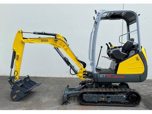 Wacker Neuson ET18 VDS Mini Excavator (2Ton)