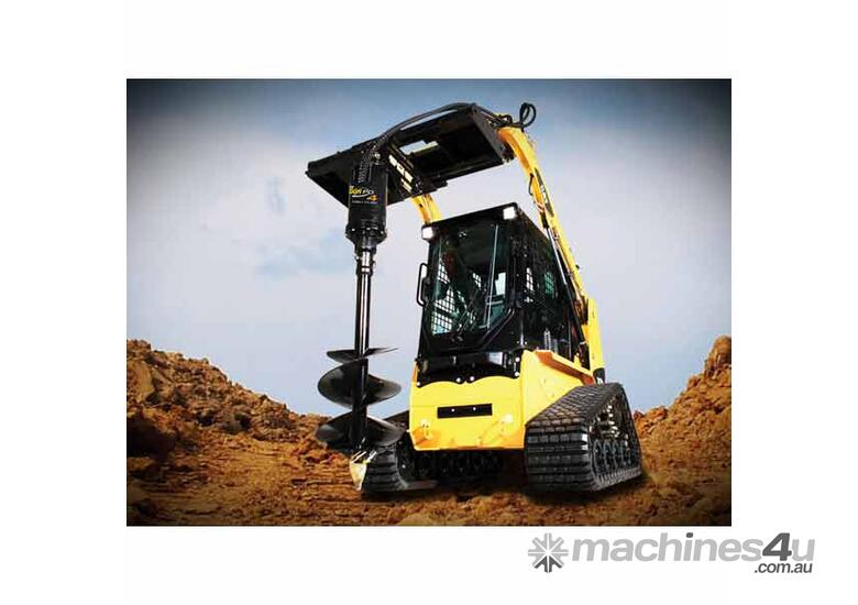 caption Digga Skid Steer High Flow Auger Drives With 5yr Gear Box & 3yr Motor Warranty