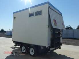 Custom Unique Portable Toilet Block Trailer - picture2' - Click to enlarge