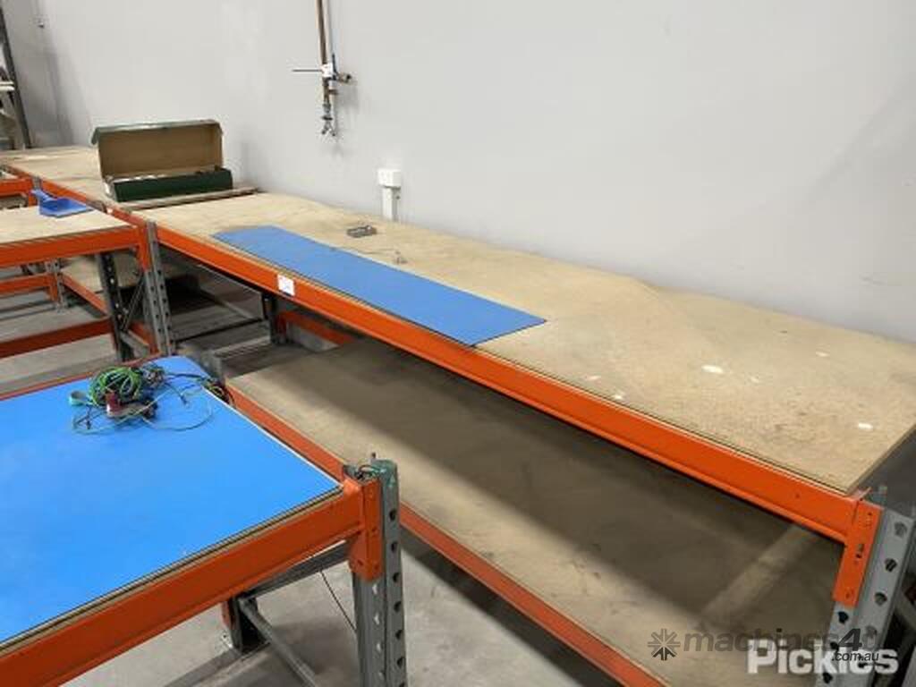 Used Pallet Racking Workbench with Undershelf Tractors in , Listed on Machines4u