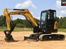 SANY SY50U Mini Excavator - picture0' - Click to enlarge