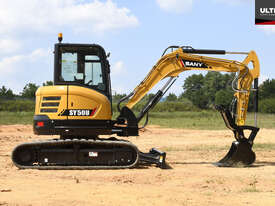 SANY SY50U Mini Excavator - picture2' - Click to enlarge