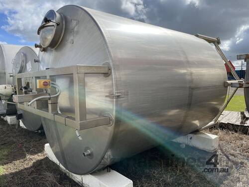 Stainless Steel Mixing Tank.