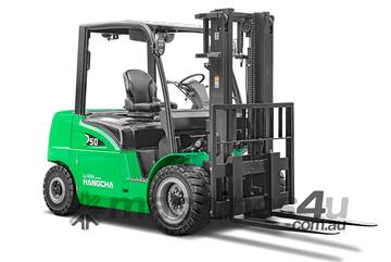 Hangcha 4-5T XC Series 4 Wheel Electric Li-Ion Forklift