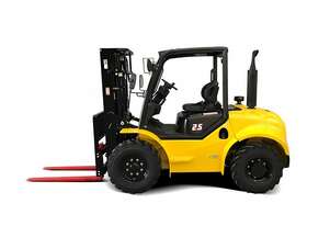 Liftsmart LS-RT25-4 3 Stage 4WD Rough Terrain Forklift