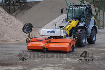 Tuchel PROFI 660 Sweeper Attachment for Wheel Loaders & Tractors
