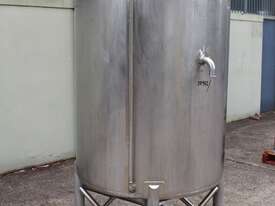 1000L Stainless Steel Mixing Tank - picture1' - Click to enlarge