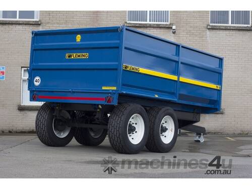 10 TON MONOQUE TIPPING TRAILER