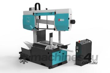 IMET H650 Semiautomatic double column straight cut bandsaw IMET H650 Semiautomatic double column straight cut bandsaw