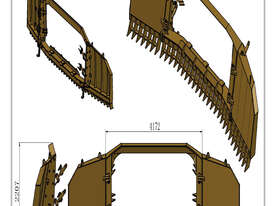 Caterpillar D8 Stick Rake  - picture1' - Click to enlarge