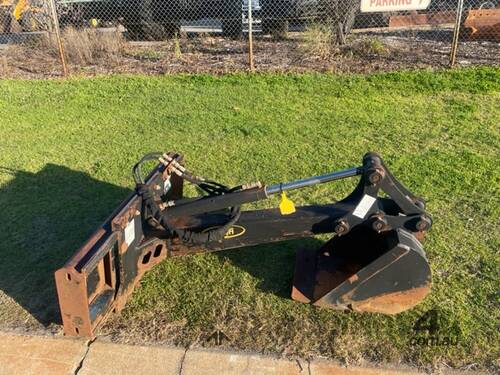 Backhoe Attachment Digga Skid Steer Universal Hitch