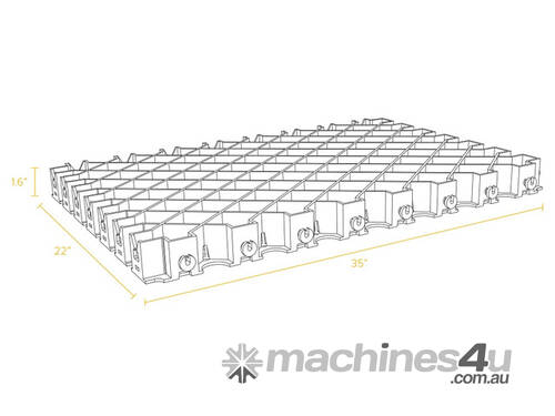 Diamond Grid Sheet - Pallet of 110 Grids (55m2)