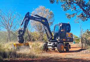 Femac T9 MZ105 REV Hydraulic Flail Mower/Mulcher for 5-10T Excavators