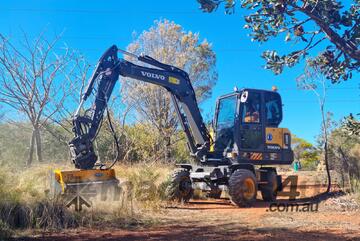 Femac T9 MZ105 REV Hydraulic Flail Mower/Mulcher for 5-10T Excavators