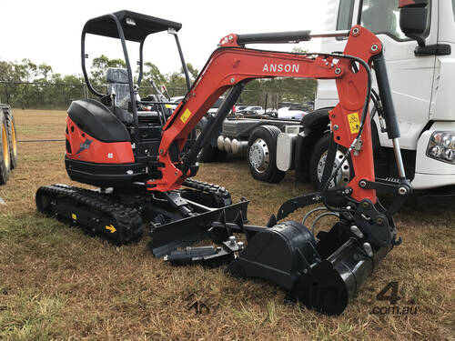 New 2023 Anson Anson 2 48 tonne mini excavator AX-25 5 Mini Excavators ...