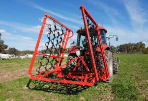 FARMTECH DT HK400 FOLDING CHAIN HARROWS (4.0M)