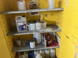 Justrite Flammable Cabinet With Contents - picture0' - Click to enlarge