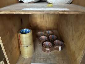 Timber Cupboard With Contents - picture0' - Click to enlarge