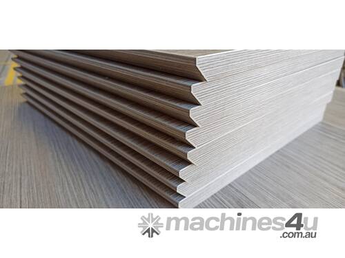 AARON open for edging your 45Degree Bevelled Edge melamine board ! 