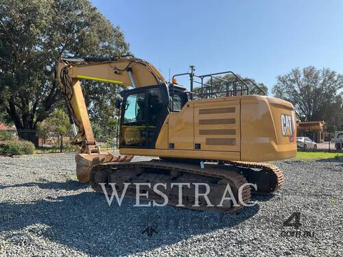 caption CAT 330-07 Mining Shovel Excavator
