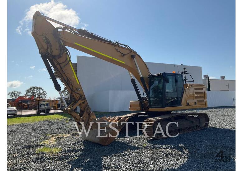 caption CAT 330-07 Mining Shovel Excavator