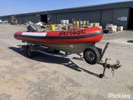 Naiad 5.3XL Single Axle Boat Trailer - picture0' - Click to enlarge