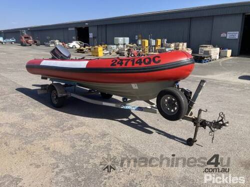 Naiad 5.3XL Single Axle Boat Trailer