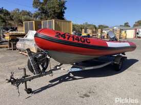 Naiad 5.3XL Single Axle Boat Trailer - picture1' - Click to enlarge