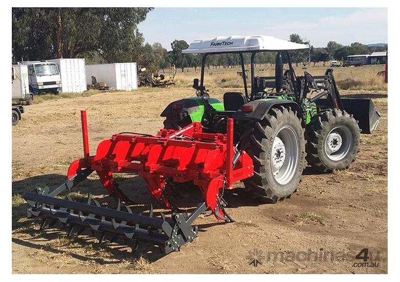caption Farmtech GB-5 Sub Soiler + Dual Roller (5 Tine, 2.4m)