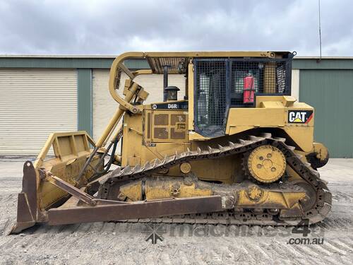 Circa 2006 Caterpillar D6R3 LGP Crawler Dozer & Grapple